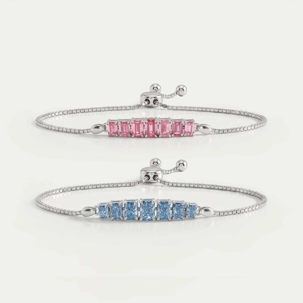 Fancy Color Diamond Chain Bracelet Bracelet