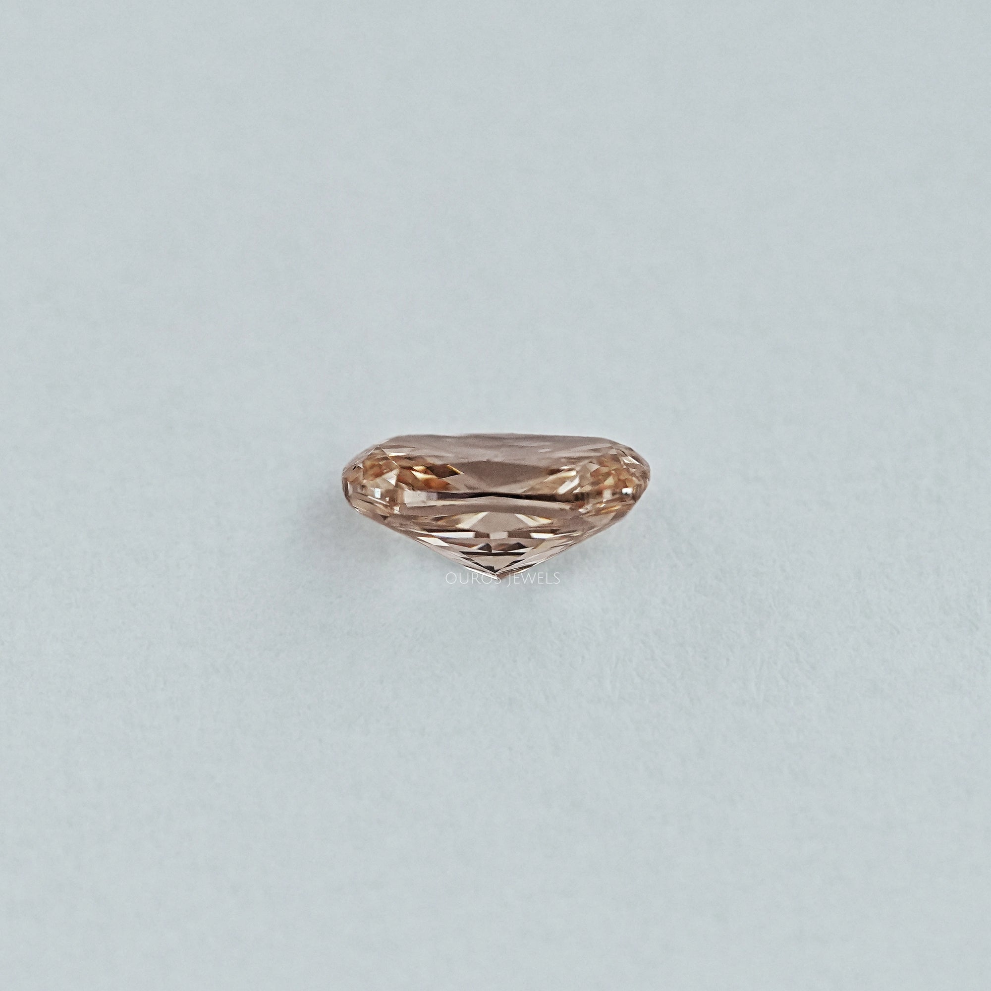 Elongated Cushion Cut Champagne Diamond Loose