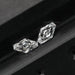 Modified Lozenge Cut Lab Diamond Pair Loose
