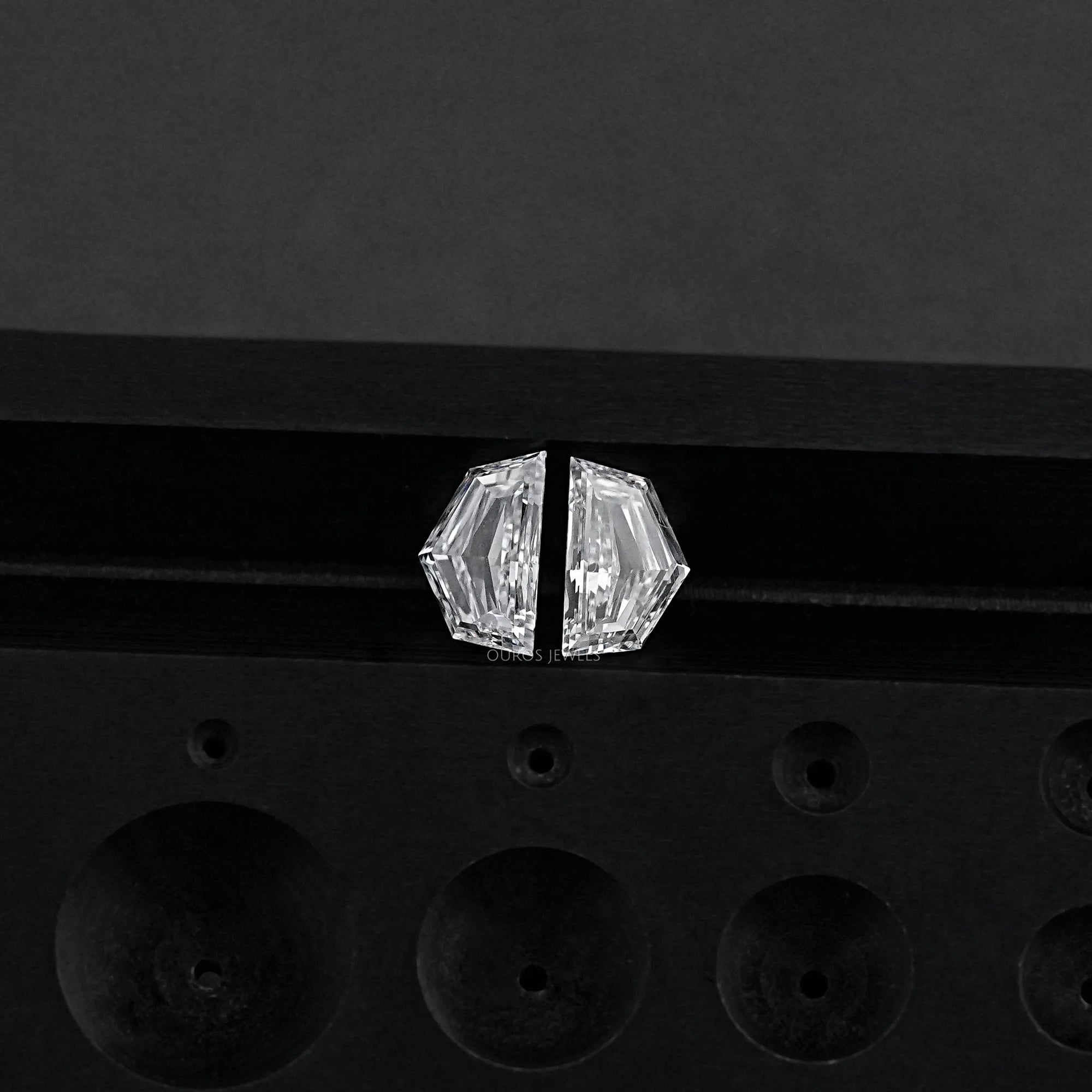 Epaulette Cut Lab Grown Diamond Matching Pair Loose