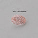 Fancy Intense Pink Oval Cut Lab Diamond 4.10 CT Loose