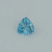 Fancy Vivid Blue Trillion Cut Lab Grown Diamond Loose
