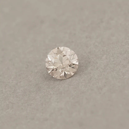 Flower Pattern Old European Round Cut Loose Diamond
