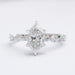 Dutch Marquise Cut And Accent Diamond Engagement Ring