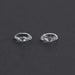 Half Moon Cut Lab Grown Diamond Pair Loose