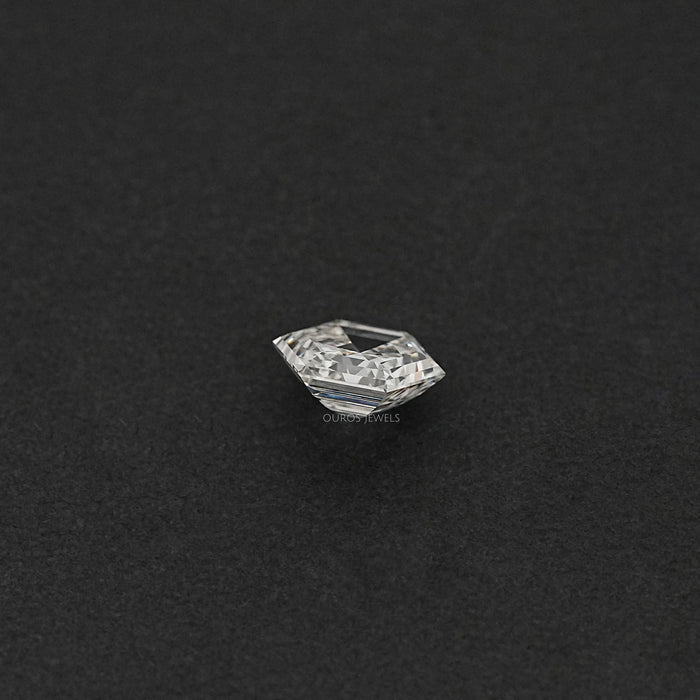 Step Cut Hexagonal Lab Antique Loose Diamond