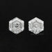 Hexagon Cut Lab Diamond Pair Loose