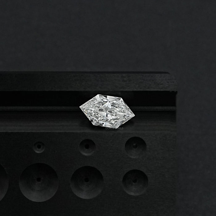 Brilliant Long Hexagon Lab Grown Diamond