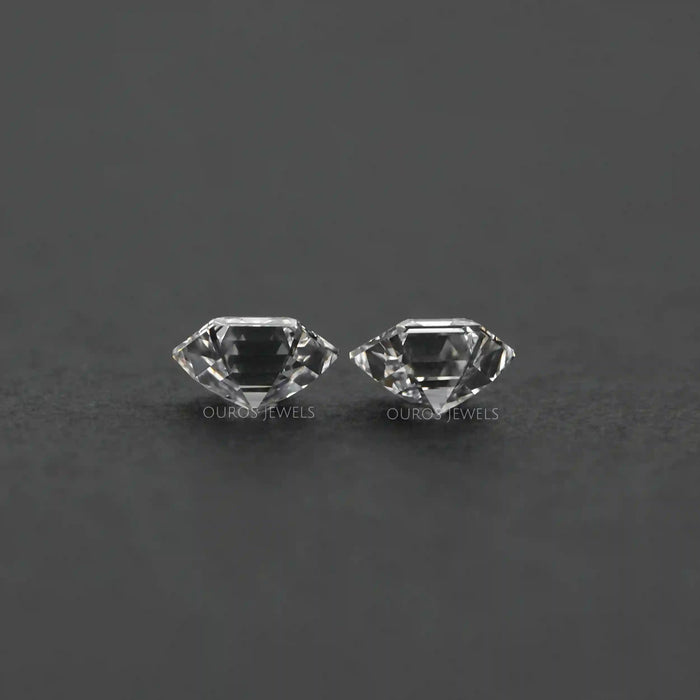 Hexagon Cut Lab Diamond Pair Loose