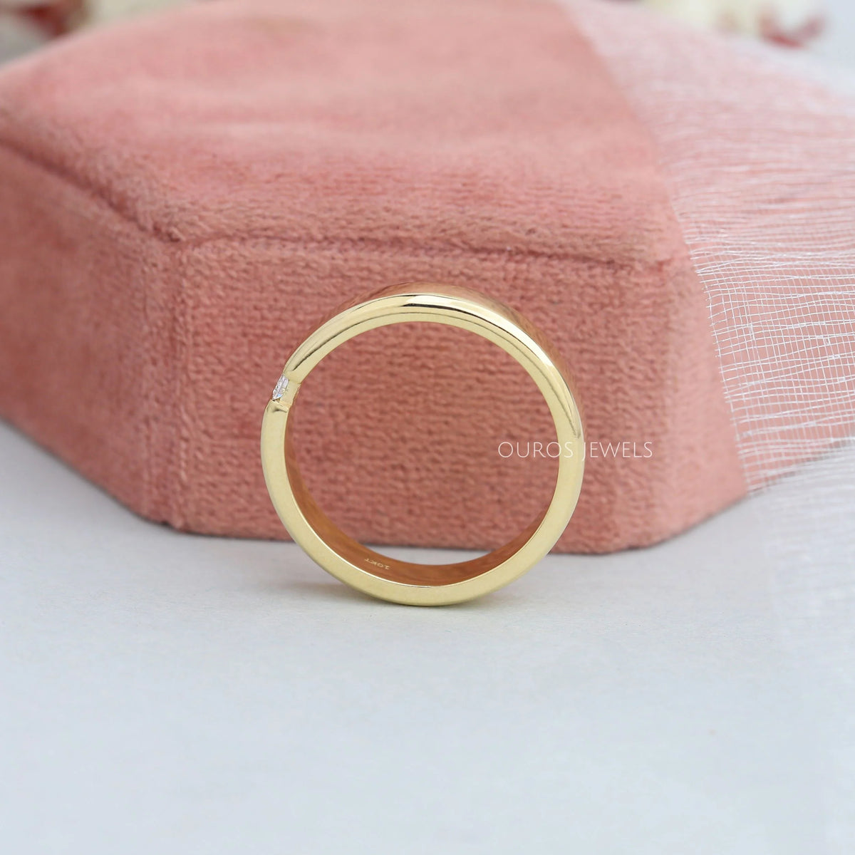 Baguette Cut Diamond Men's Ring
