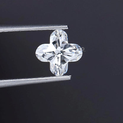 0.80 Carat Floral Shape Lab Grown Diamond
