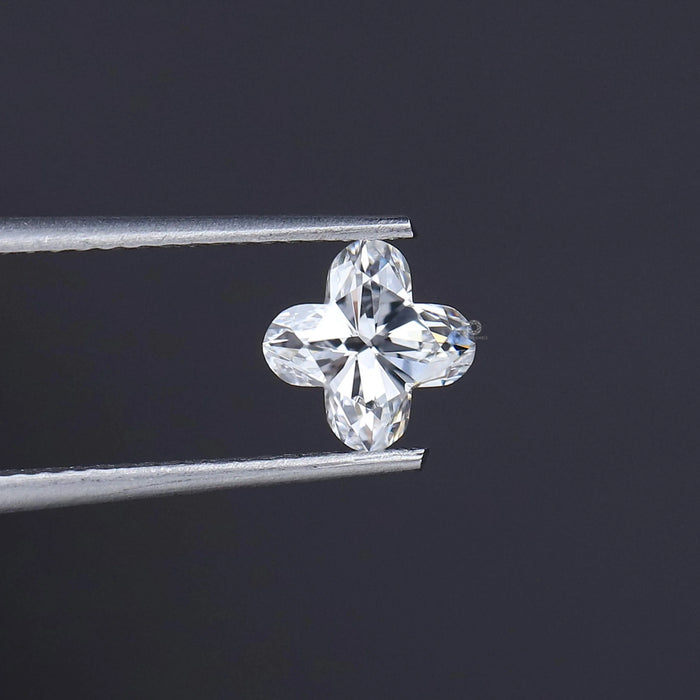 0.80 Carat Floral Shape Lab Grown Diamond