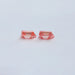 Pink Trapezoid Cut Lab Diamond Pair Loose