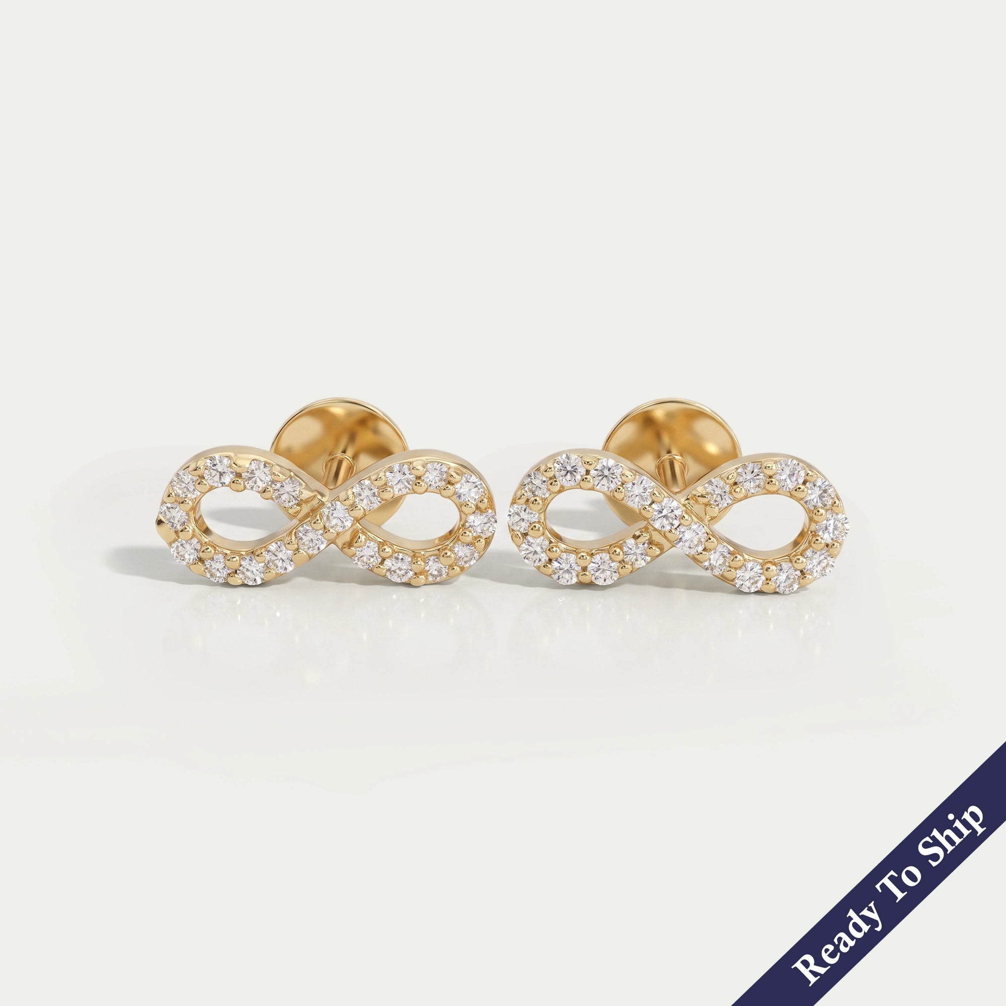 Infinity Stud Earrings For Women