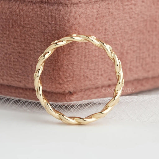 Infinity Shape Round Cut Lab Grown Diamond Eternity Band