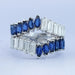 Double Row Sapphire Marquise Gemstone Enhancer Ring Rings