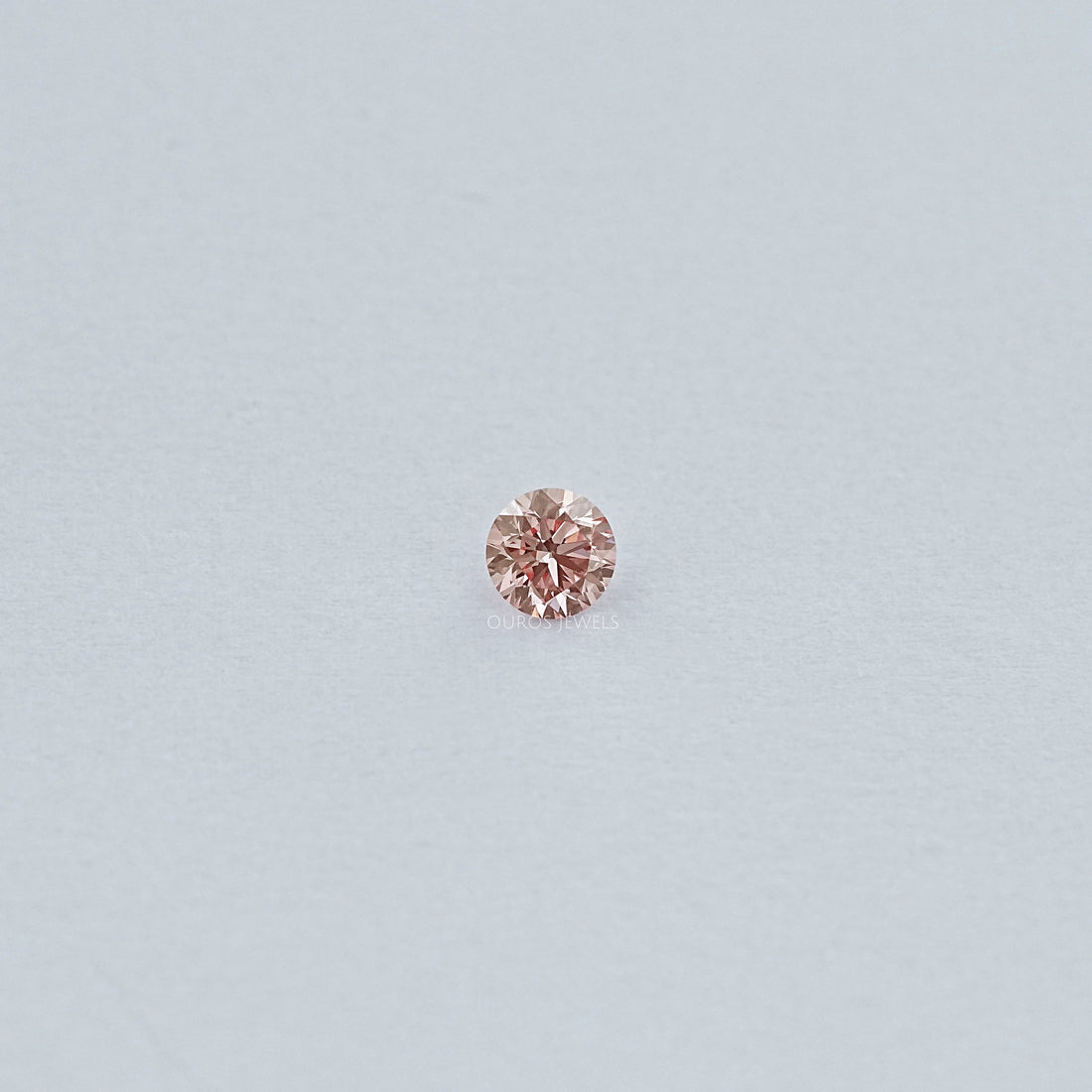 Lab Grown Pink Round Diamond Loose Loose