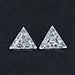 Step Cut Triangle Lab Diamond For Matching Pair Loose