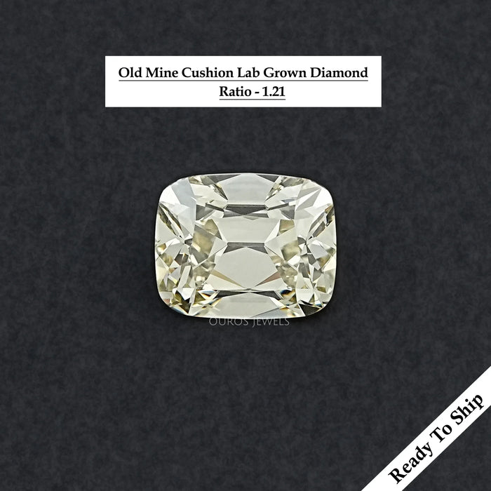 3.50 CT Loose Old Mine Cushion Lab Diamond Loose