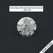 Flower Pattern Old European Round Cut Loose Diamond Loose
