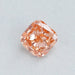 1.35 Carat Vivid Pink Cushion Lab Diamond