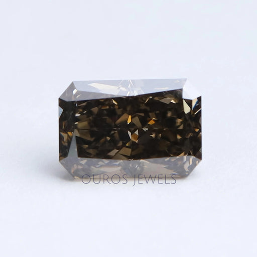 1.65 Carat Olive Radiant Cut Lab Grown Diamond