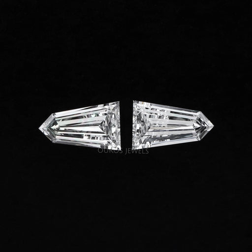 Bullet Cut Lab Grown Diamond Loose Pair Loose