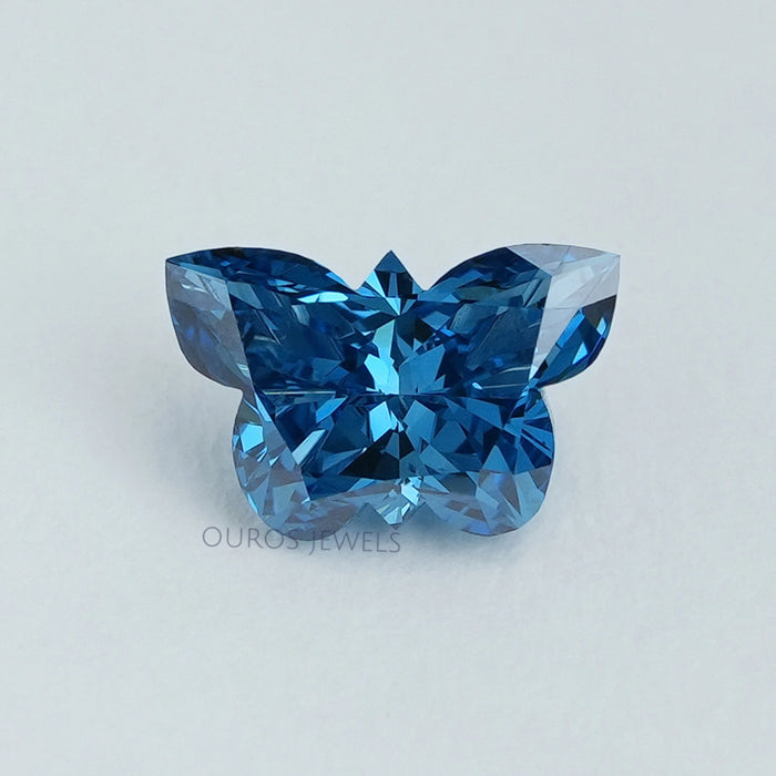0.55 Carat Blue Butterfly Lab Grown Diamond Loose