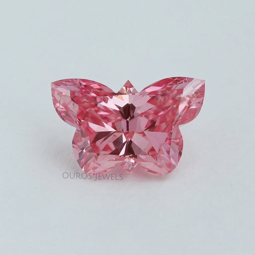 0.50 Carat Pink Butterfly Lab Grown Diamond