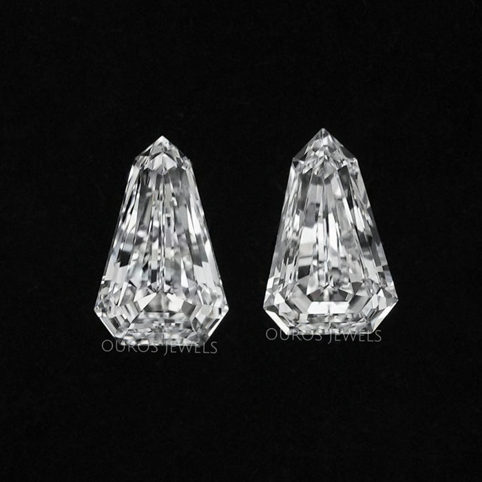 Arrow Cut Lab Diamond Pair Loose