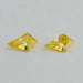 Yellow Kite Cut Lab Grown Diamond Matching Pair Loose
