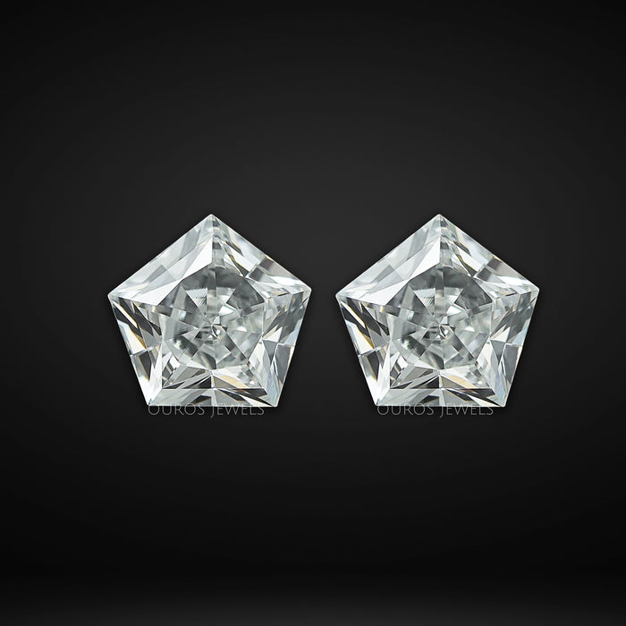 Antique Shape Pentagon Diamond Pair Loose
