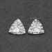 Trillion Cut Lab Grown Diamond Pair Loose
