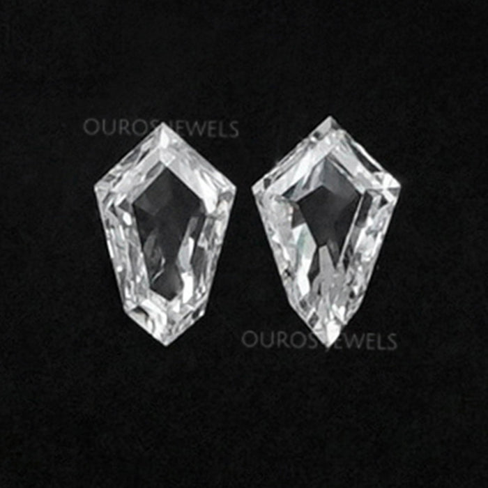 Modified Arrow Cut Lab Grown Diamond Pair Loose