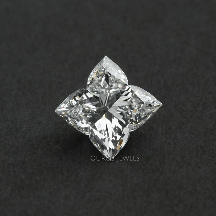 Antique Lily Cut Lab Grown Loose Diamond Loose