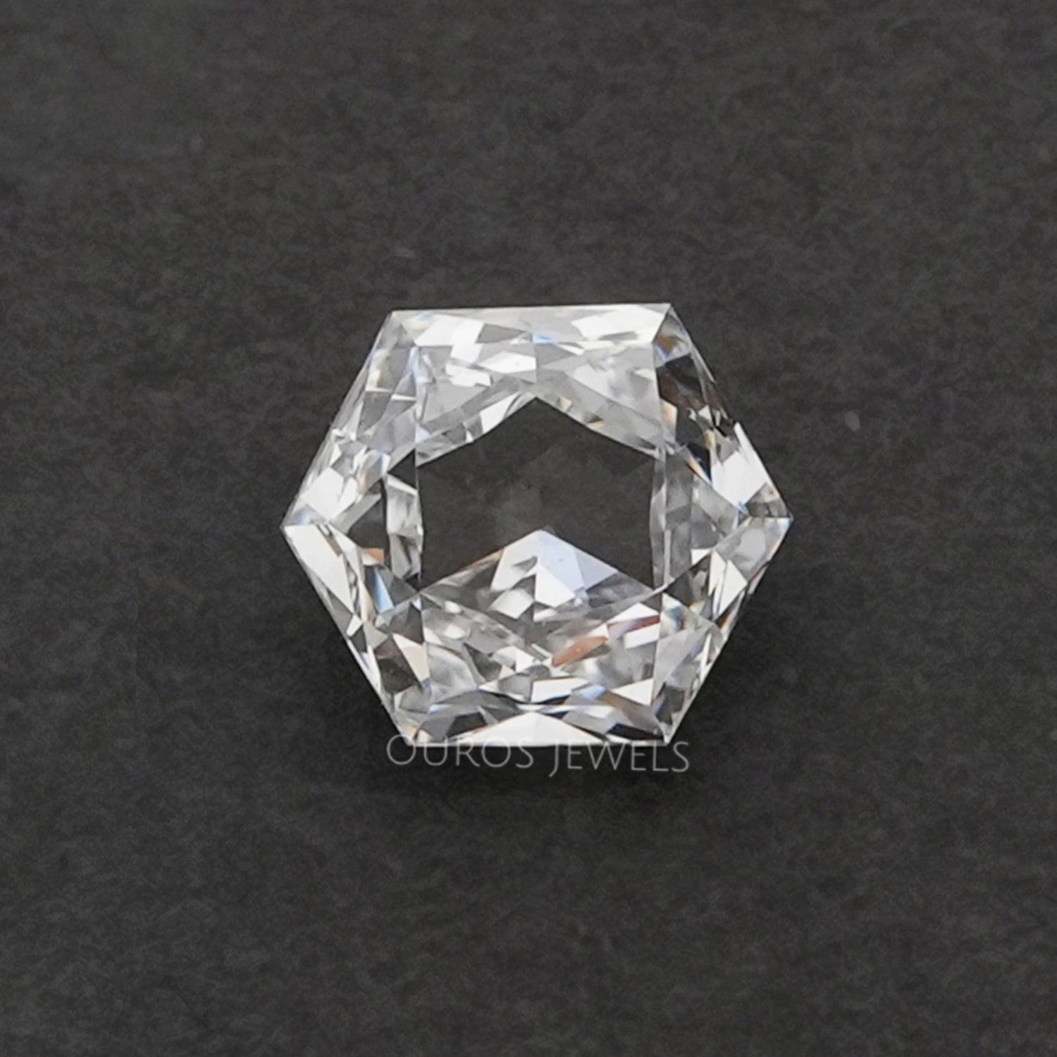Fire Rose Cut Lab Grown Diamond Loose Loose