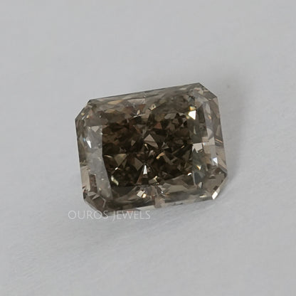 Square Olive Radiant Cut Lab Grown Diamond