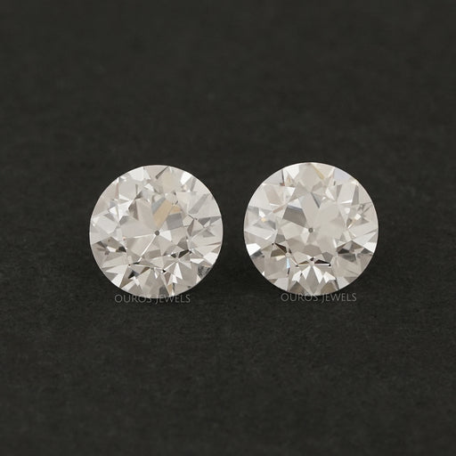 Old European Round Lab Diamond Pair Loose
