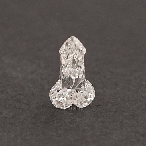 Penis Shape Lab Grown Diamond Loose