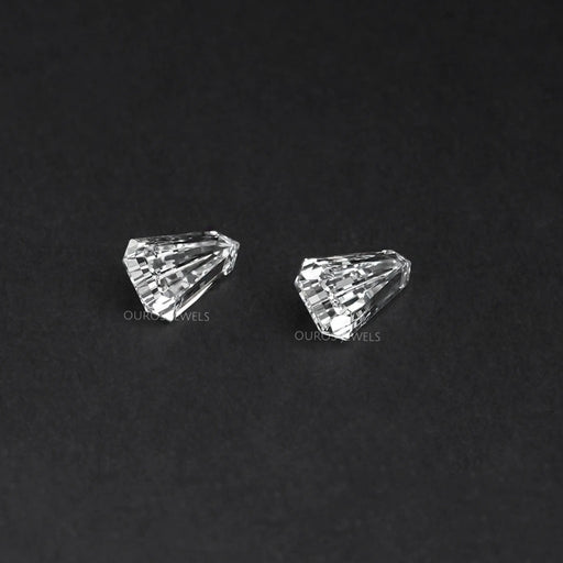 Arrow Cut Lab Diamond Pair Loose