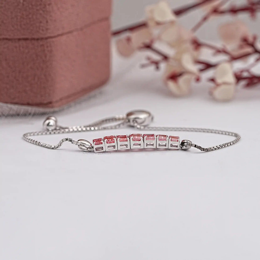 Fancy Color Diamond Chain Bracelet Bracelet