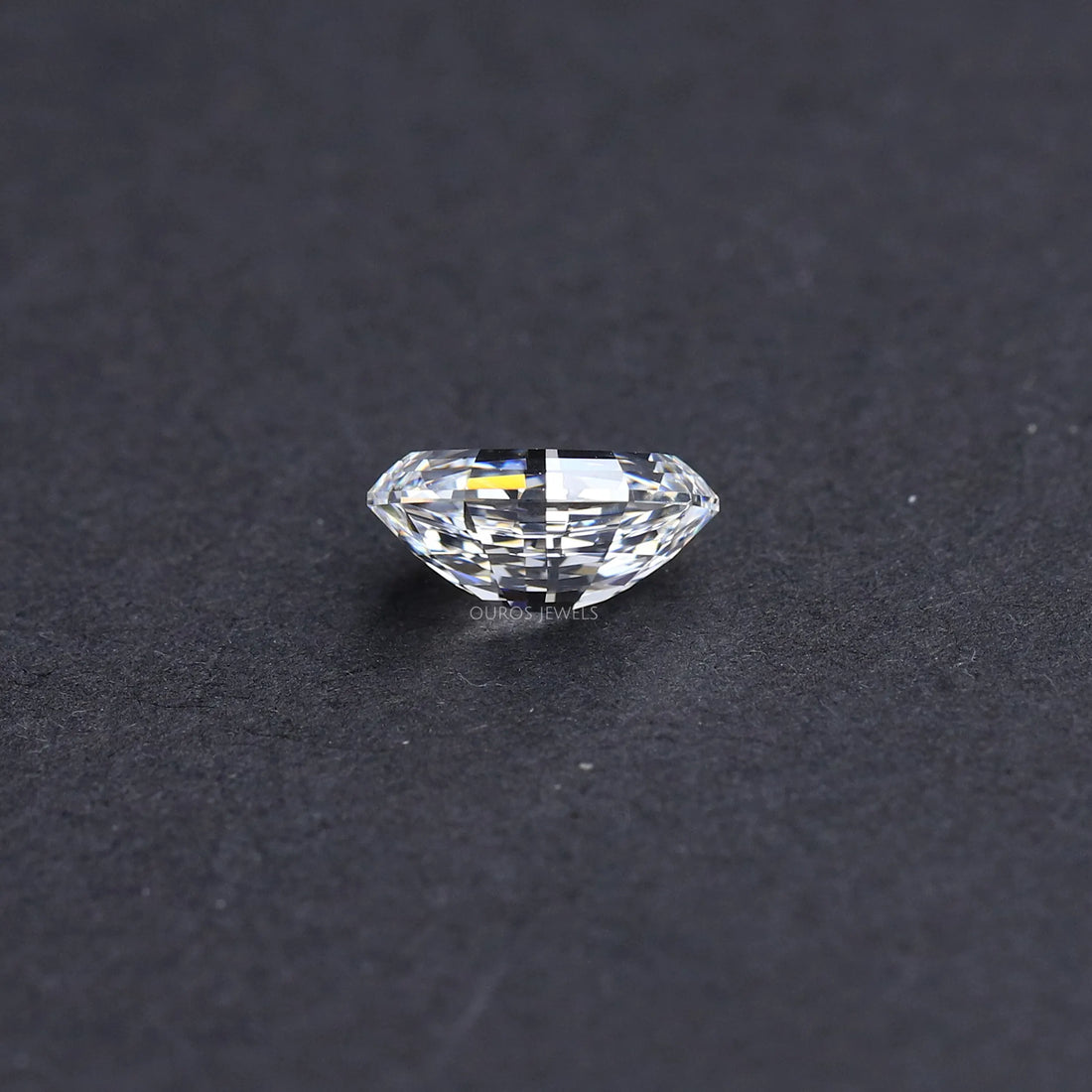 Step Cut Oval Lab Grown Diamond