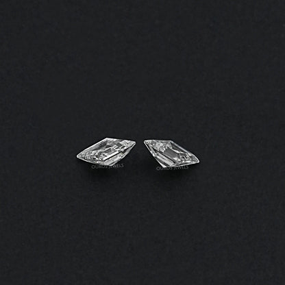 Lozenge Cut Lab Grown Pair Diamond Loose