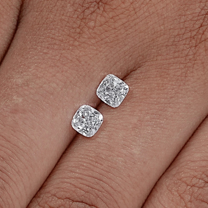 Cushion Cut Lab Diamond Matching Pair Loose
