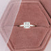 IGI Certified Cushion Cut Engagement Ring Ring