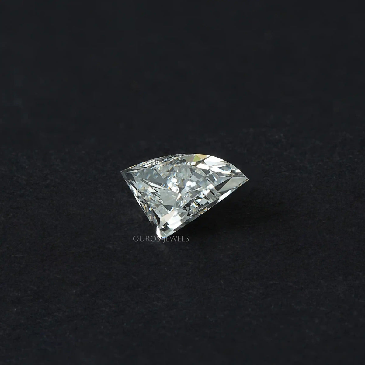 Antique Fan Cut Lab Diamond Pair Loose