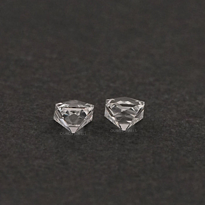 French Cut Lab Grown Diamond Matching Pair Loose