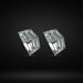 Step Cut Cadillac Shape Lab Diamond Matching Pair Loose