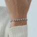 Multi Shape Lab Diamond Linked Bracelet Bracelet
