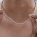 Graduated Brilliant Round Cut Tennis Necklace Necklaces